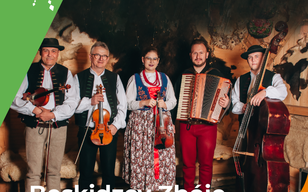 Koncert kapeli góralskiej Beskidzcy Zbóje w Wiśle